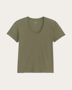 Everlane Tees|Short Sleeve Tees*The Air Scoop-Neck Tee