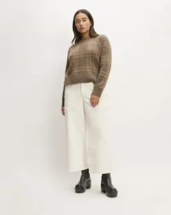 Everlane Sweaters|Crew Sweaters*The Alpaca Cropped Crewneck Sweater