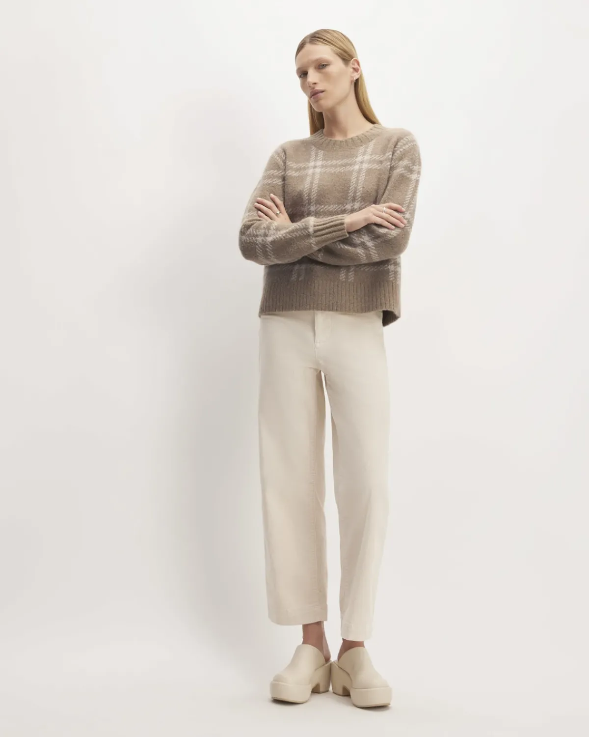 Everlane Sweaters|Crew Sweaters*The Alpaca Cropped Crewneck Sweater