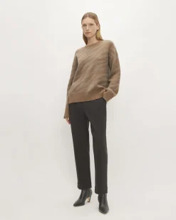 Everlane Sweaters|Crew Sweaters*The Alpaca Tiger Jacquard Crewneck