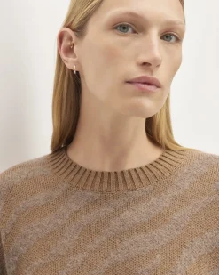 Everlane Sweaters|Crew Sweaters*The Alpaca Tiger Jacquard Crewneck