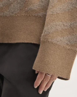 Everlane Sweaters|Crew Sweaters*The Alpaca Tiger Jacquard Crewneck