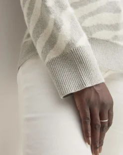 Everlane Sweaters|Crew Sweaters*The Alpaca Tiger Jacquard Crewneck