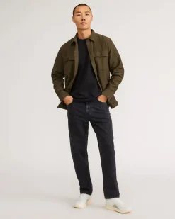 Everlane Jackets & Coats|Shirts*The Authentic Straight Jean Navy