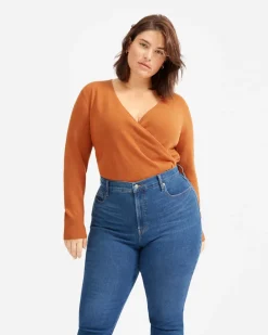 Everlane Jackets & Coats|Jackets*The Authentic Stretch High-Rise Skinny Deep Atlantic