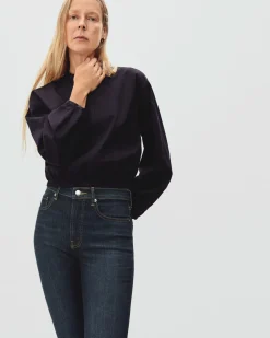Everlane Jackets & Coats|Jackets*The Authentic Stretch High-Rise Skinny Deep Atlantic