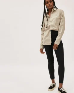 Everlane Jackets & Coats|Jackets*The Authentic Stretch High-Rise Skinny Deep Atlantic