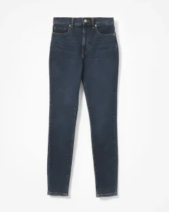 Everlane Jackets & Coats|Jackets*The Authentic Stretch High-Rise Skinny Deep Atlantic