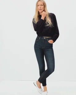 Everlane Jackets & Coats|Jackets*The Authentic Stretch High-Rise Skinny Deep Atlantic
