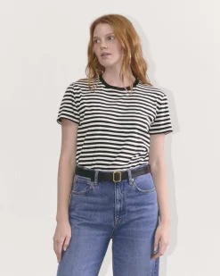 Everlane Tees|Short Sleeve Tees*The Box-Cut Tee in Essential Cotton