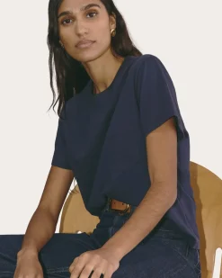 Everlane Tees|Short Sleeve Tees*The Box-Cut Tee in Essential Cotton