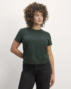 Everlane Tees|Short Sleeve Tees*The Box-Cut Tee in Essential Cotton