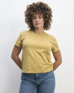 Everlane Tees|Short Sleeve Tees*The Box-Cut Tee in Essential Cotton