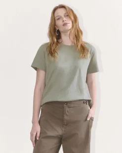 Everlane Tees|Short Sleeve Tees*The Box-Cut Tee in Essential Cotton