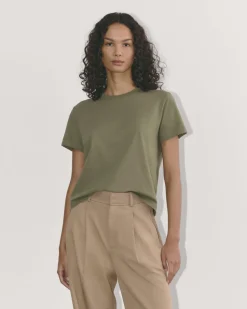 Everlane Tees|Short Sleeve Tees*The Box-Cut Tee in Essential Cotton