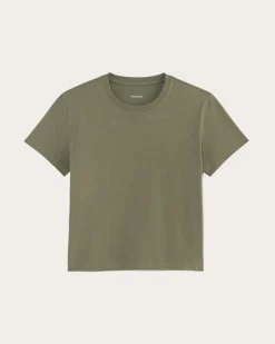 Everlane Tees|Short Sleeve Tees*The Box-Cut Tee in Essential Cotton