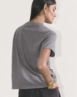 Everlane Tees|Short Sleeve Tees*The Box-Cut Tee in Essential Cotton