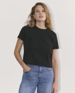 Everlane Tees|Short Sleeve Tees*The Box-Cut Tee in Essential Cotton