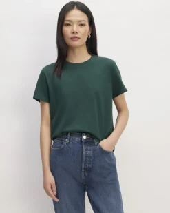 Everlane Tees|Short Sleeve Tees*The Box-Cut Tee in Essential Cotton