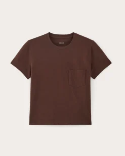 Everlane Tees|Short Sleeve Tees*The Box-Cut Tee in Essential Cotton