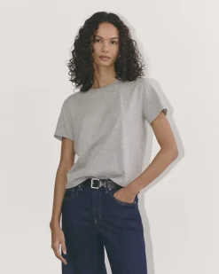 Everlane Tees|Short Sleeve Tees*The Box-Cut Tee in Essential Cotton