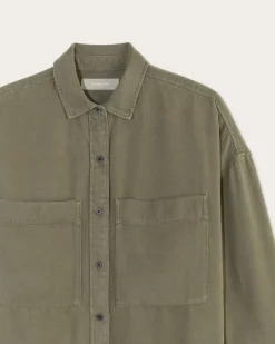 Everlane Tops*The Boxy Overshirt in Buttersoft