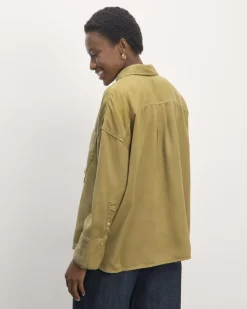 Everlane Tops*The Boxy Overshirt in Buttersoft