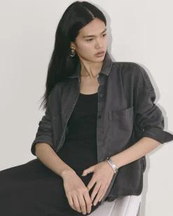 Everlane Tops*The Boxy Overshirt in Buttersoft