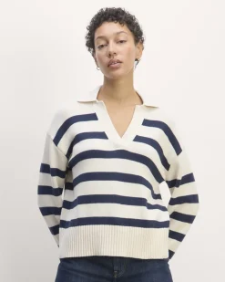 Everlane Sweaters*The Boxy Polo in Everyday Cotton
