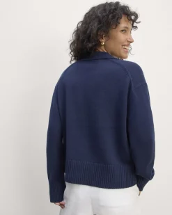 Everlane Sweaters*The Boxy Polo in Everyday Cotton