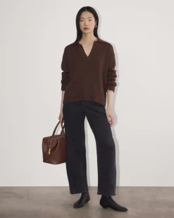 Everlane Sweaters*The Boxy Polo in Everyday Cotton