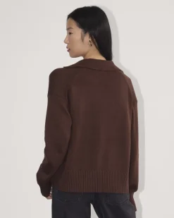 Everlane Sweaters*The Boxy Polo in Everyday Cotton