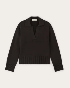 Everlane Sweaters*The Boxy Polo in Everyday Cotton
