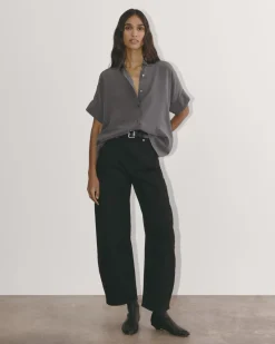 Everlane Tops*The Boxy Shirt in Washable Silk