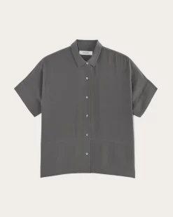 Everlane Tops*The Boxy Shirt in Washable Silk