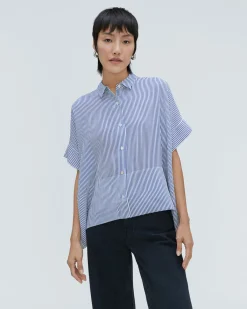 Everlane Tops*The Boxy Shirt in Washable Silk