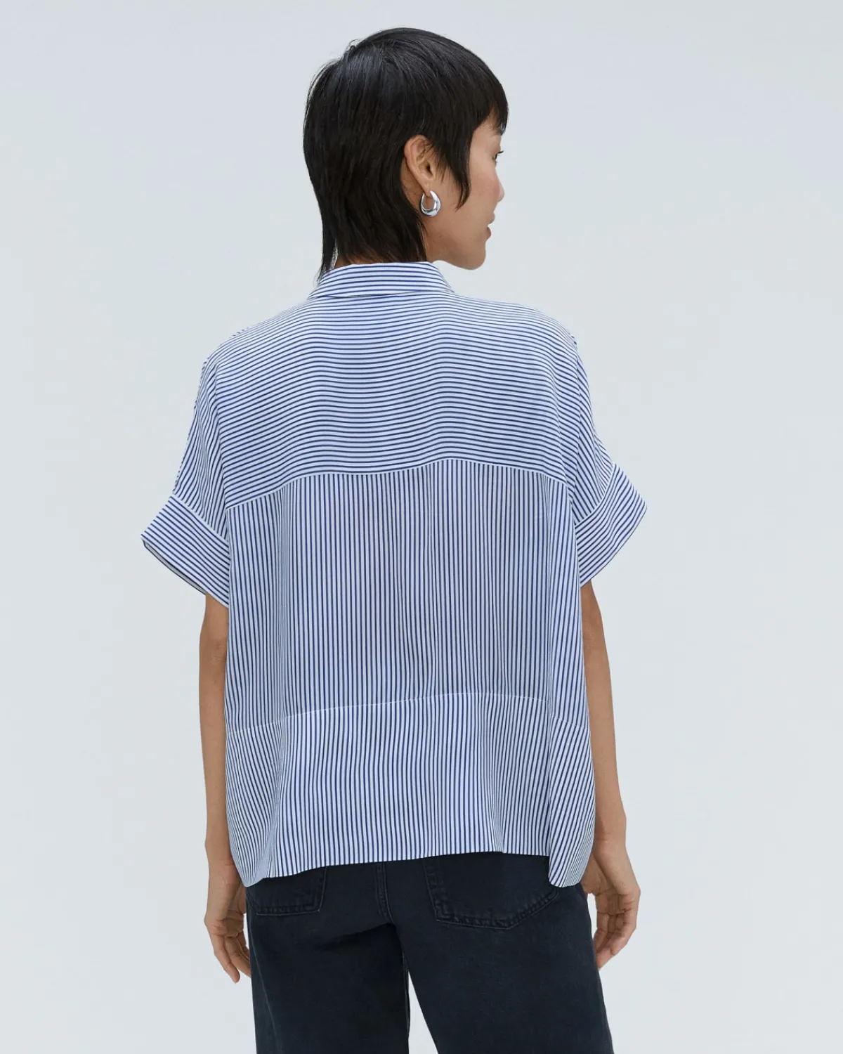 Everlane Tops*The Boxy Shirt in Washable Silk