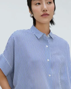 Everlane Tops*The Boxy Shirt in Washable Silk