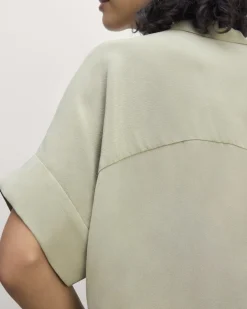 Everlane Tops*The Boxy Shirt in Washable Silk