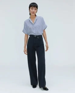 Everlane Tops*The Boxy Shirt in Washable Silk