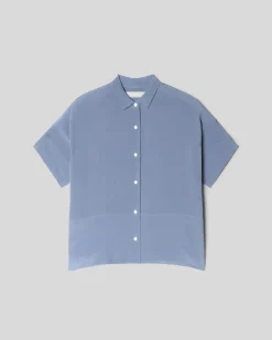 Everlane Tops*The Boxy Shirt in Washable Silk