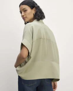 Everlane Tops*The Boxy Shirt in Washable Silk