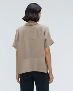Everlane Tops*The Boxy Shirt in Washable Silk