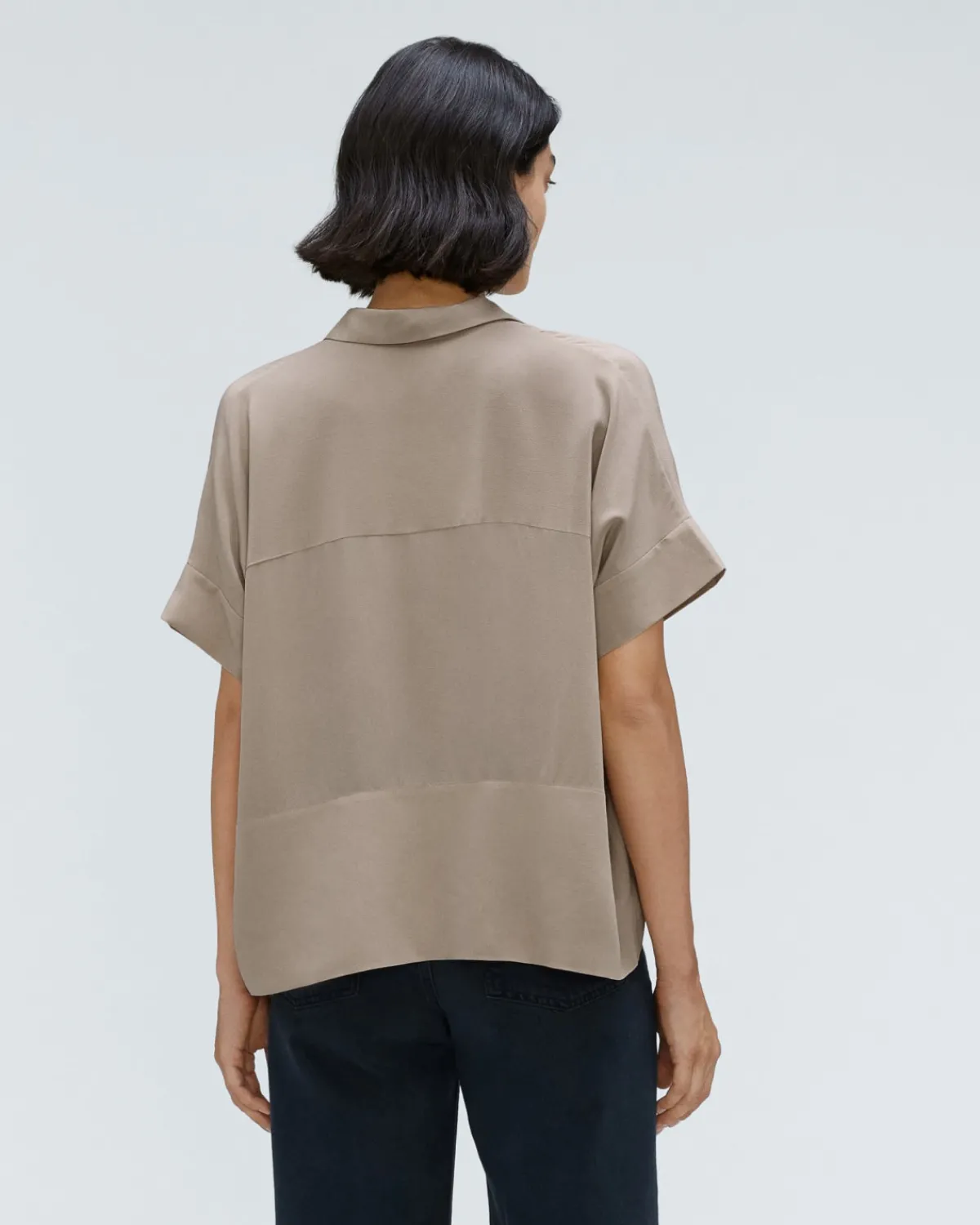 Everlane Tops*The Boxy Shirt in Washable Silk