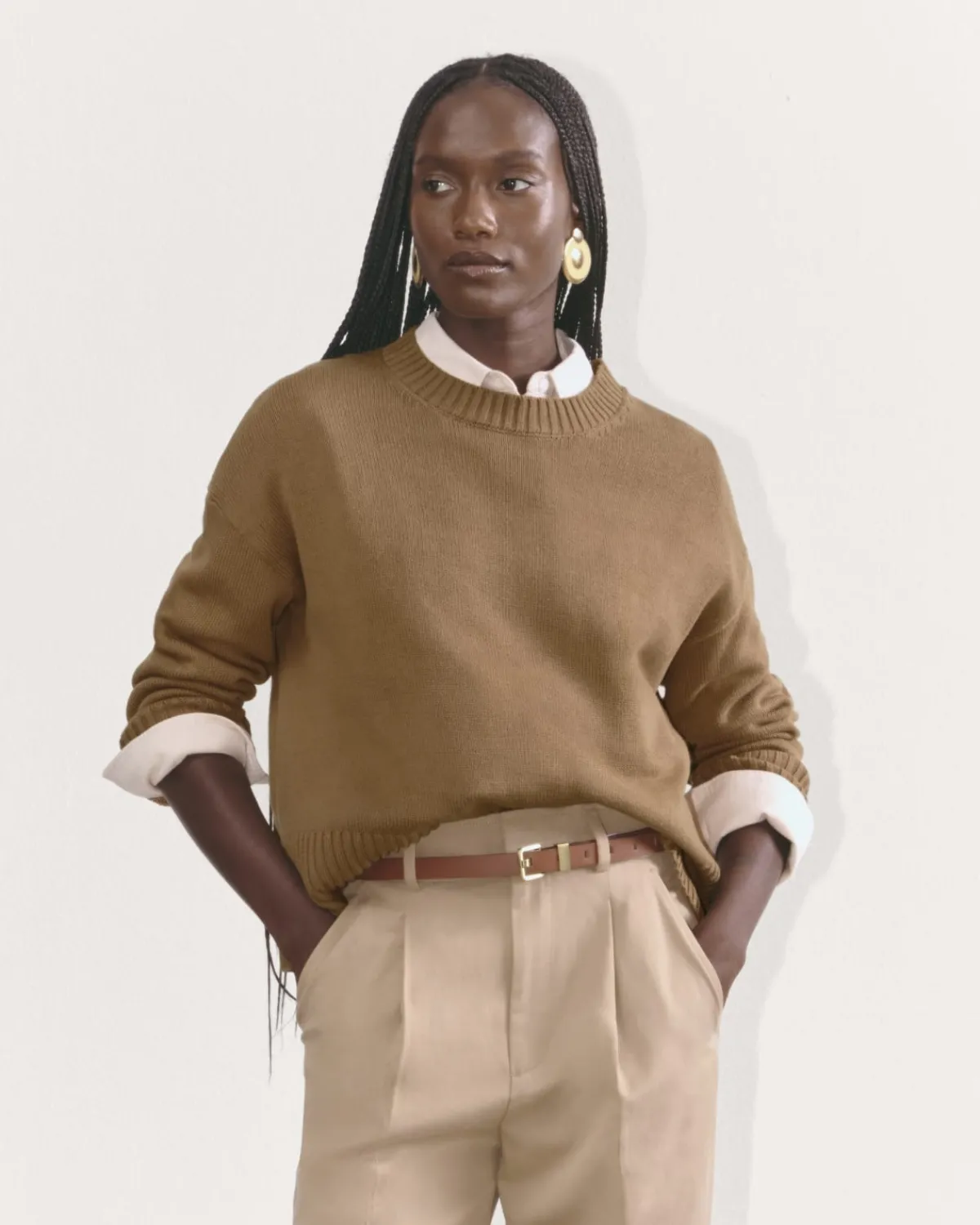 Everlane Sweaters|Crew Sweaters*The Boxy Sweater in Everyday Cotton