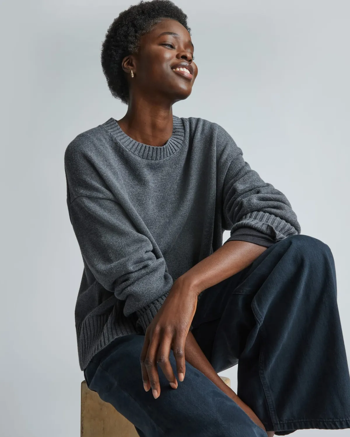 Everlane Sweaters|Crew Sweaters*The Boxy Sweater in Everyday Cotton