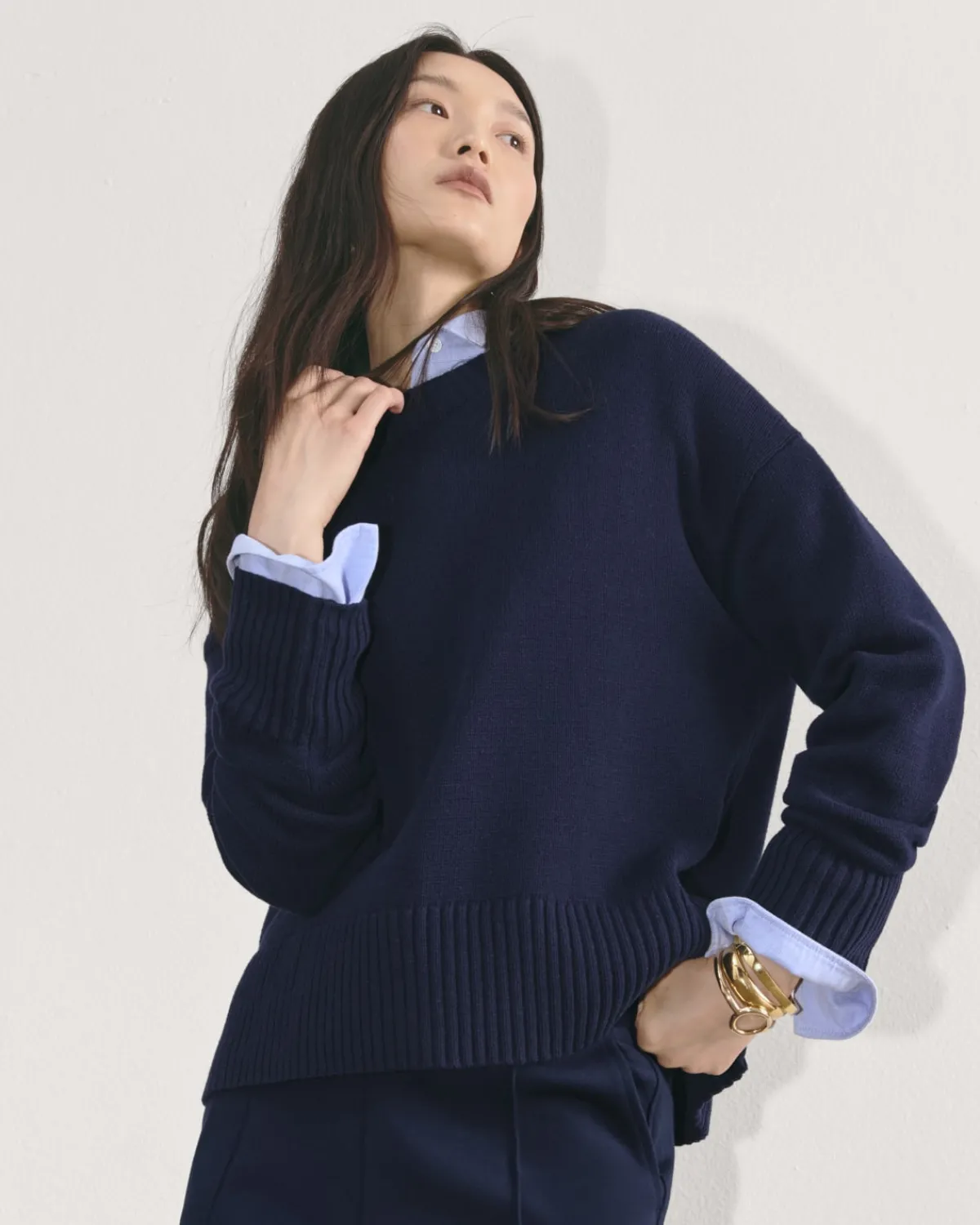 Everlane Sweaters|Crew Sweaters*The Boxy Sweater in Everyday Cotton