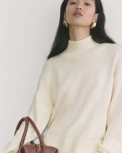 Everlane Sweaters|Turtleneck Sweaters*The Boxy Turtleneck in Everyday Cotton