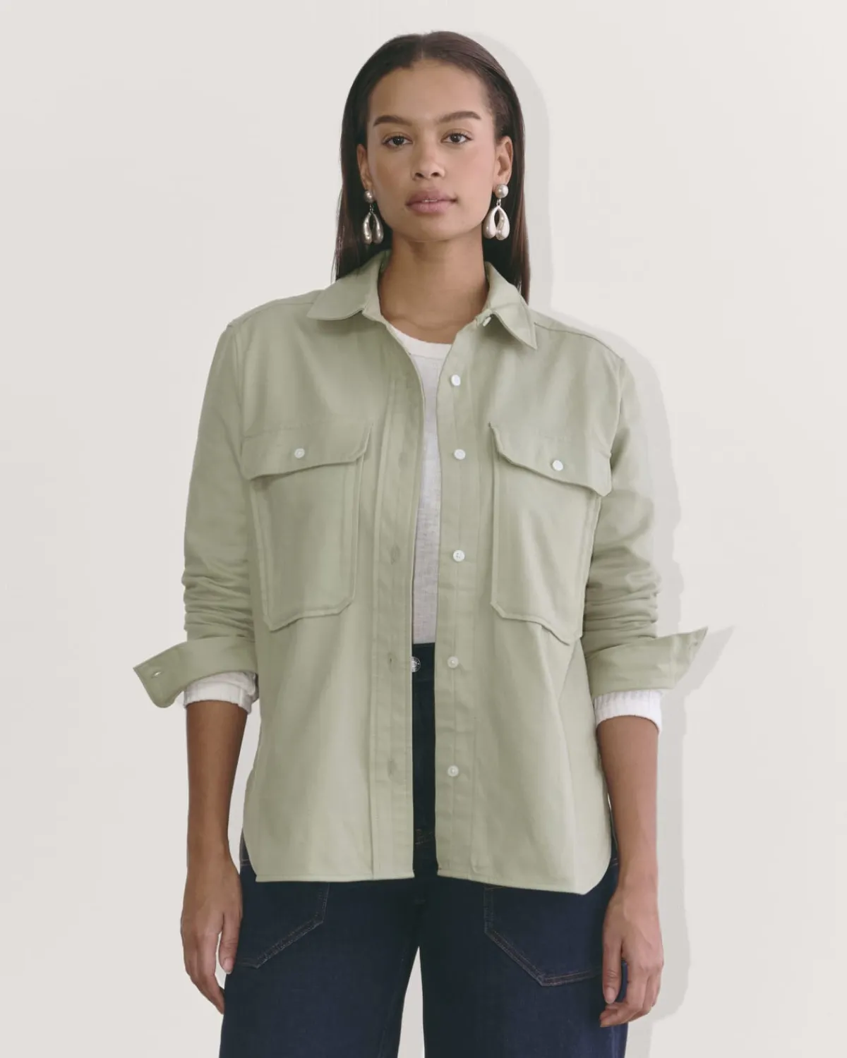 Everlane Tops*The Boyfriend Shirt in Flannel