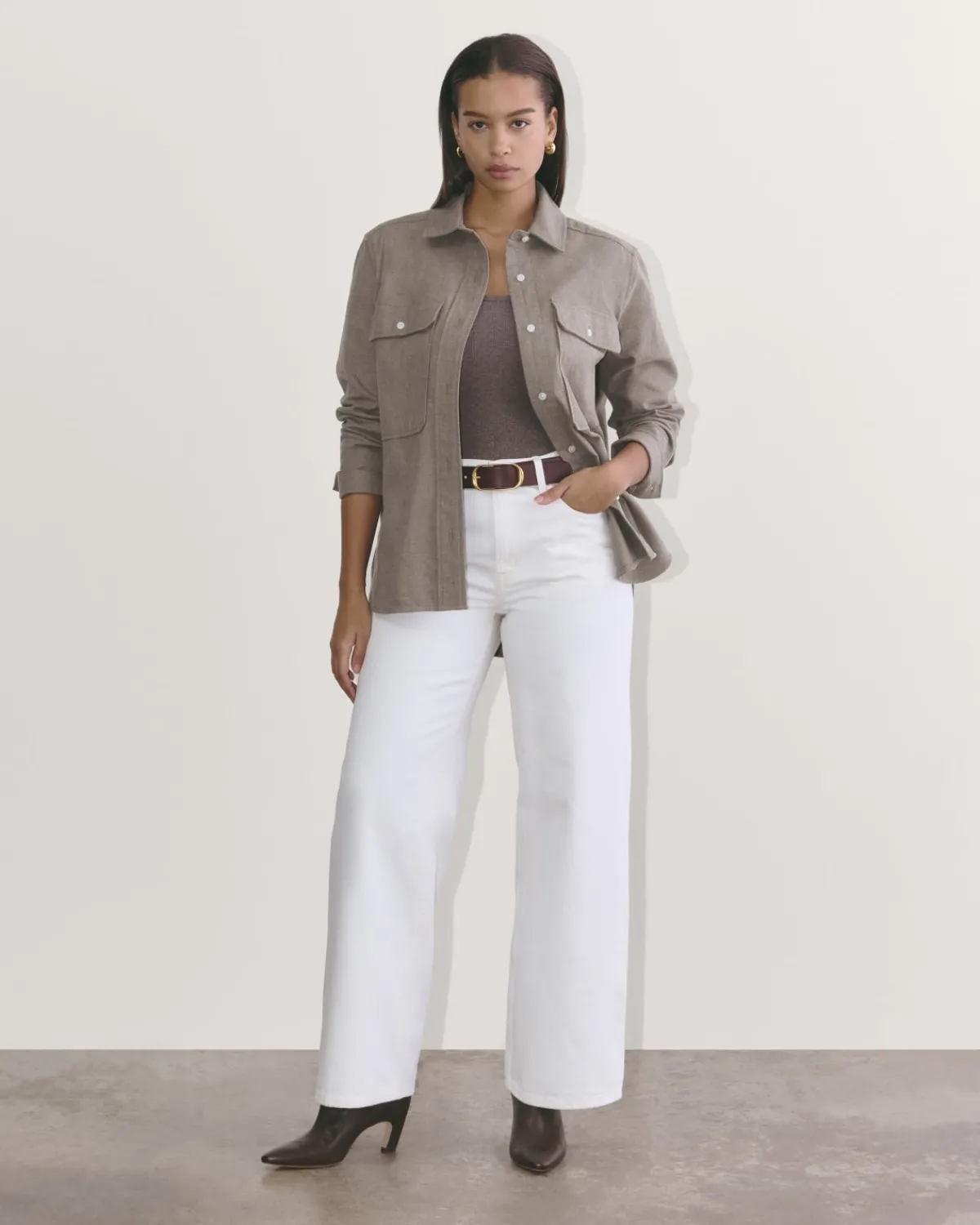 Everlane Tops*The Boyfriend Shirt in Flannel